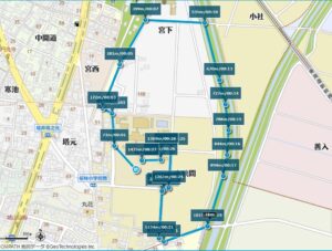 矢作川マラソン小学生1.5ｋｍコース